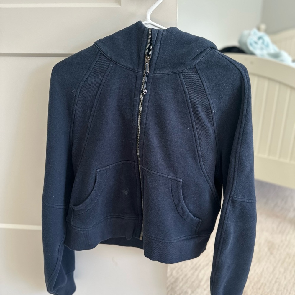 Lululemon Athletica Black Hoodie Sweatshirt